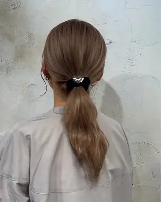 セミロング カラー ナチュラルカラー 🪄🧸✨れなのヘアスタイル