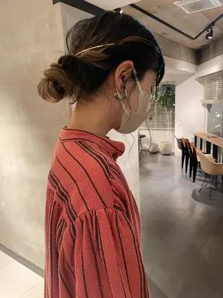 ヘアアレンジ 大人girly🛋️ 🤍yukakoのヘアスタイル