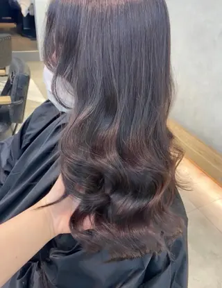 ロング みく /透明感カラー🌿のヘアスタイル