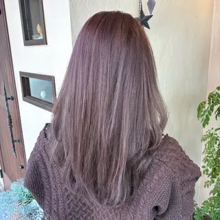 ロング カラー 若林 美帆のヘアスタイル