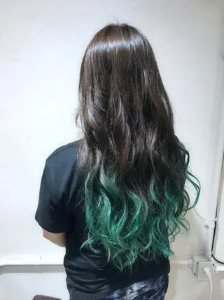 ロング カラー パーマ ヘアアレンジ 縮毛矯正/美髪 髪質改善/石田幸輔のヘアスタイル