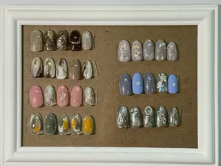 ネイル sharesalon PESCAのネイルデザイン