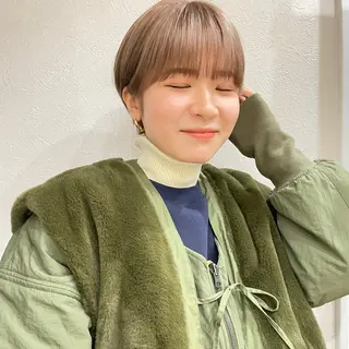 ショート 🎗️comoda 神戸三宮 髪質改善のヘアスタイル
