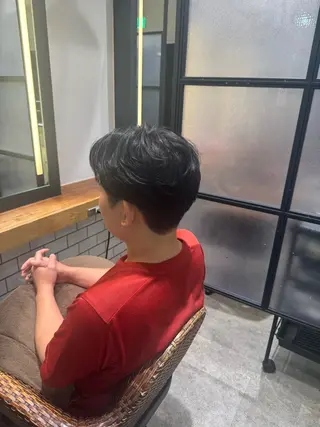 メンズ 暖色カラー🤎Red Neo meiのヘアスタイル