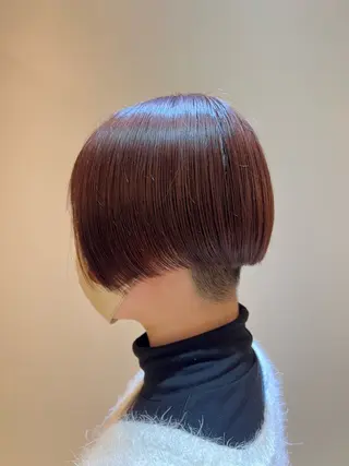 ショート カラー 🐶 Zina川崎 竹下  あい🐶のヘアスタイル