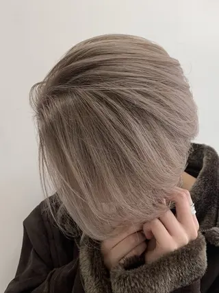 ロング 𝗠𝗜𝗞𝗨︎ ︎✦︎.ワンカラーのヘアスタイル