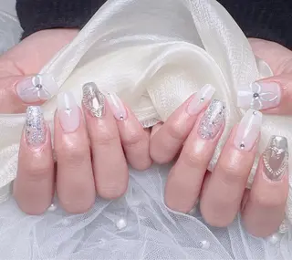 ネイル 🎀も ものネイルデザイン