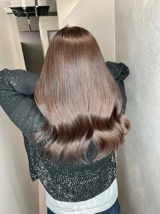 セミロング カラー 今井 勝也のヘアスタイル