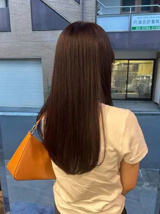 ロング shiho︎🌟/ 髪質改善カラーのヘアスタイル