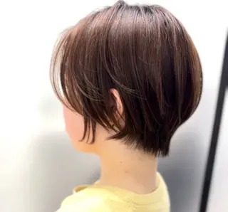 ショート ショートヘア、ボブ こやさん　コヤマのヘアスタイル