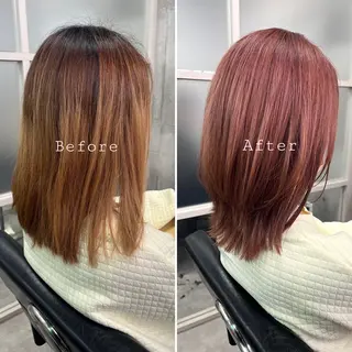 ショート カラー 🤲ヘッドスパ🤲 たにぐちあつし🤲のヘアスタイル