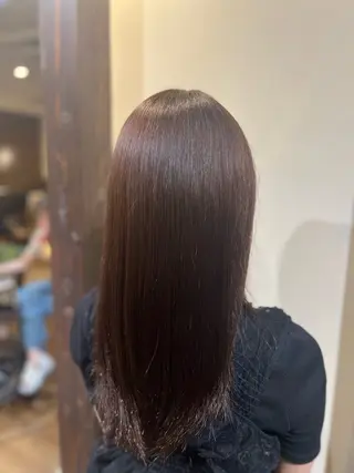 ロング まゆ/髪質改善 ストレート/スパ🫧のヘアスタイル