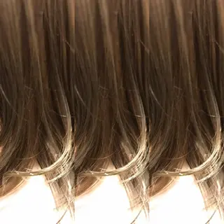 ミディアム カラー 【体験】韓国 メイク&ヘア天神のヘアスタイル