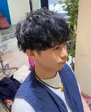 パーマ メンズ メンズモデル募集中✨ 永野大樹のヘアスタイル