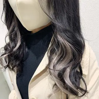 ミディアム カラー ヘアアレンジ stylist Yukieのヘアスタイル
