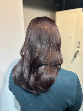 セミロング カラー うる艶カラー ✨🧸KOTAROのヘアスタイル