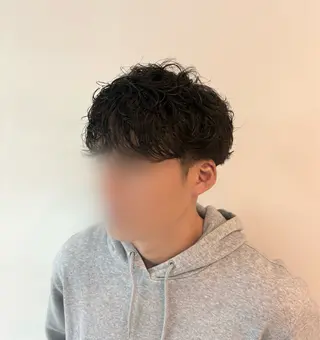 パーマ メンズ カラー0円モデル募集 ♡nanami♡のヘアスタイル