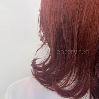 ミディアム カラー RINA🧤 デザインとボブのヘアスタイル