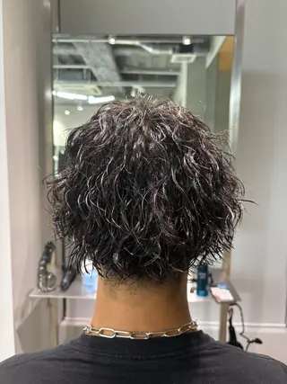 ショート パーマ ☀️fifth天神 英令🌙のヘアスタイル