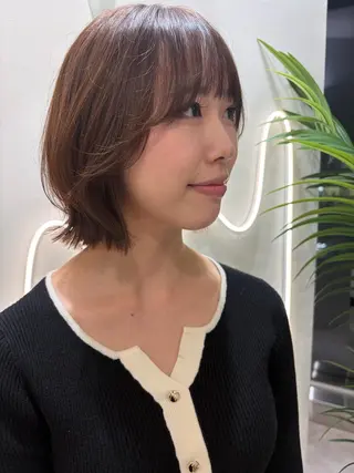 ショート カラー cana 札幌レイヤースタイルのヘアスタイル