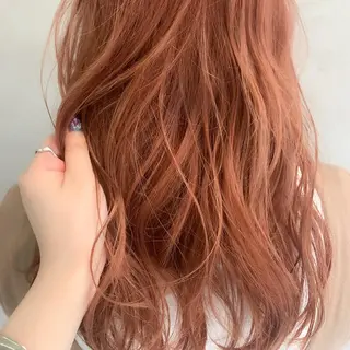 ミディアム カラー ヘアアレンジ ミニボブ/ブリーチ 🌈MISATOのヘアスタイル