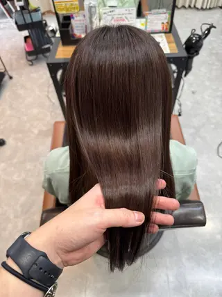 ロング 吉田 剛のヘアスタイル