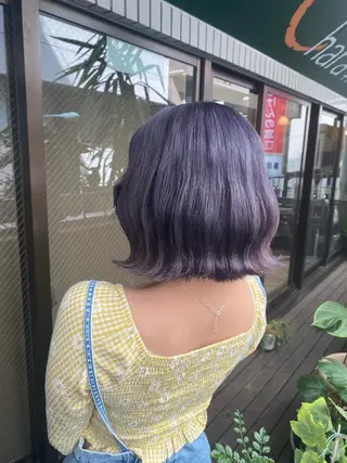 ミディアム カラー ヘアアレンジ シャローネ池袋 【れいな】のヘアスタイル