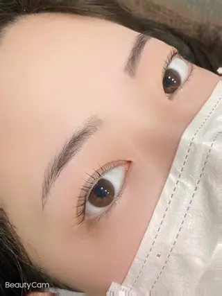 マツエク・マツパ アイブロウ 内田 有華のマツエク・マツパデザイン