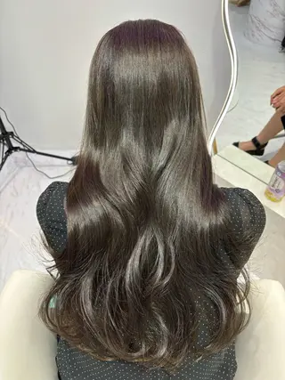 ロング カラー 後藤 瑠菜のヘアスタイル