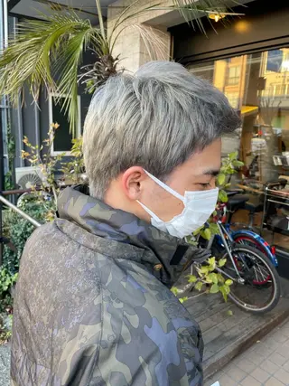 ショート カラー メンズ AKALA HAIR 西宮店 Juriのヘアスタイル