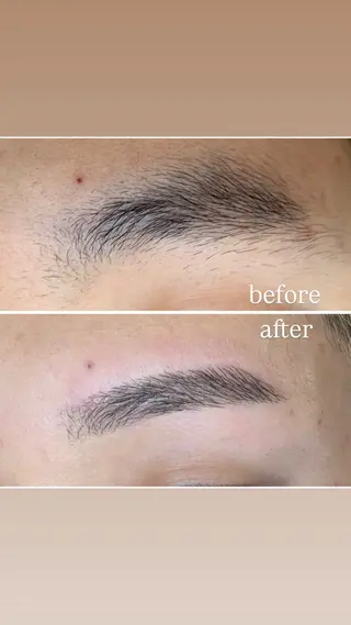 メンズ アイブロウ ALBA Hibikiのマツエク・マツパデザイン