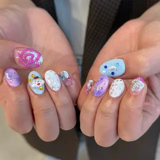 ネイル ハイトーン特化 pepe🎀のヘアスタイル