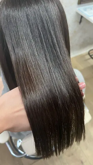 ロング 髪質改善/ メンズカット・パーマのヘアスタイル