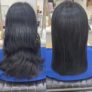 セミロング 柴 芙未菜のヘアスタイル