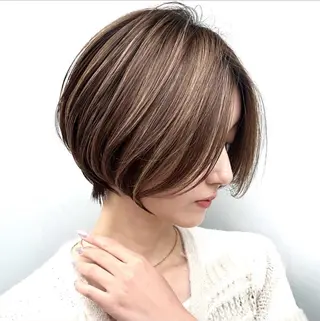 ショート 銀座/大人ショート/ 若狭真央のヘアスタイル