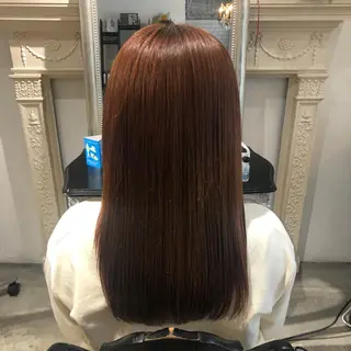 ロング 植田 彩加のヘアスタイル