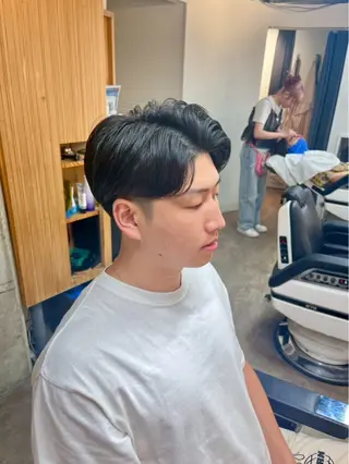ショート メンズ 佐々木 優人のヘアスタイル