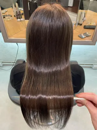 セミロング porto みなみのヘアスタイル