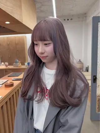 ロング カラー 坂本 圭太朗のヘアスタイル