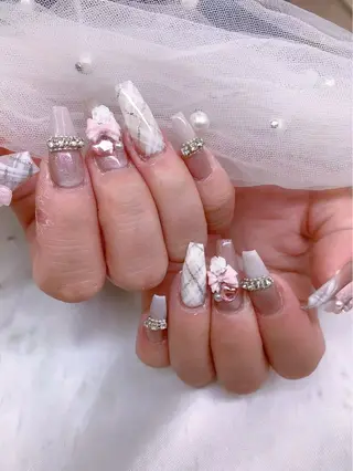 ネイル U・mi nail salon【長さ出し/パラジェル/持ち込み/定額ネイル/学割U24】所属・Uminail ゆうゆうのネイルデザイン