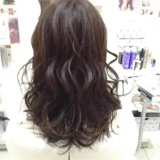 ロング 上田 篤史のヘアスタイル