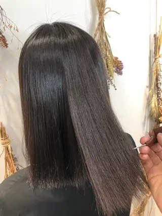ロング コテ巻き風パーマ/ 髪質改善/河島恭平のヘアスタイル