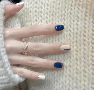 ネイル Horie 雪のネイルデザイン