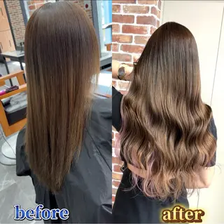 ロング カラー ギャルの革命児 秀斗のヘアスタイル