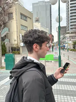 ショート メンズ 児玉 進之助のヘアスタイル