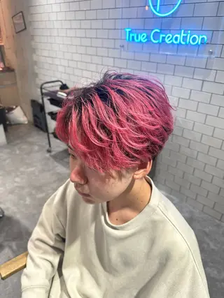 カラー メンズ 💎メンズカット ／フェザー／細野💎のヘアスタイル