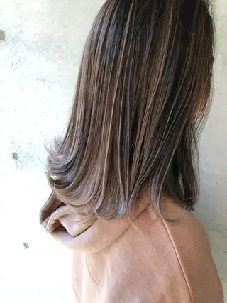 ミディアム 溝口 和也のヘアスタイル