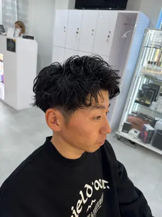 パーマ メンズ 山下 光太郎のヘアスタイル