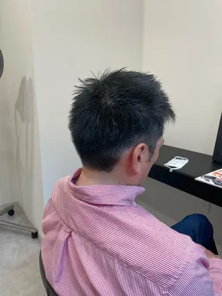 ショート メンズ やまこし 美裕樹のヘアスタイル