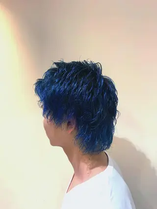 ショート カラー メンズ ✨ホワイトカラー✨ ホワイトブリーチ✨のヘアスタイル